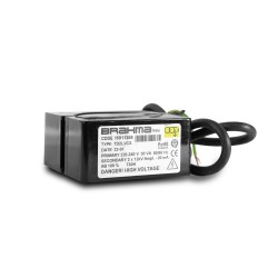 Brahma Kod 15911305TC2LVCS Çift Çıkışlı 2X12KV %100 30 MA. Elektronik Ateşleme Transformatörü 220V Yandan Çıkış