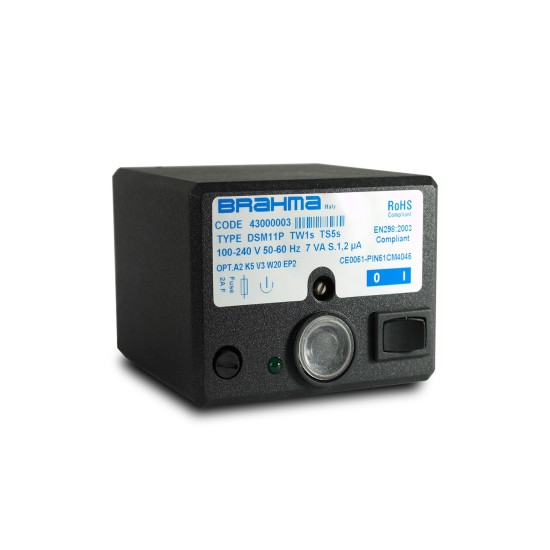 Brahma Kod 43000003 DSM11P Brülör Otomatiği (Beyin) 220V Brahma Kod 43000003 DSM11P Brülör Otomatiği (Beyin) 220V